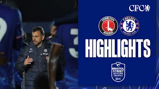 Charlton 30 Chelsea U21  HIGHLIGHTS  EFL Trophy 202425 [upl. by Kcerred]