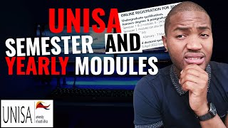 How to choose modules at UNISA Semester modules amp Yearly Modules  Choose Pre amp Corequisites [upl. by Chitkara]