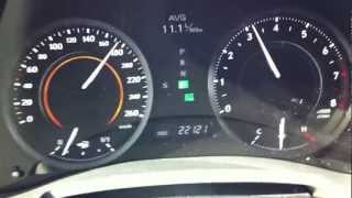 Acceleration LEXUS iS 250  Cabriolet Luxury Line [upl. by Ditzel]