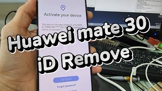 Huawei mate 30  TASAL00  iD remove by sigma box [upl. by Notsirb356]