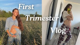 First Trimester Pregnancy Vlog [upl. by Eirojram]