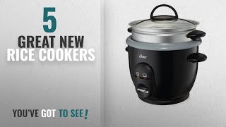 Top 10 Oster Rice Cookers 2018 Oster CKSTRC61KTECO Titanium Infused 6 Cup Rice amp Grain Cooker [upl. by Nyrhtakyram462]