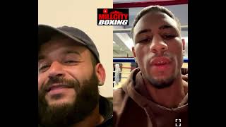 Jamaine Ortiz Gies in On Richardson Hitchins Vs Liam Paro Fight amp Pittpull Vs Rayo  Must See [upl. by Odnesor]