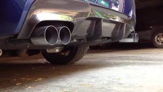 BMW E90 Remus Powersound with resonator delete [upl. by Ezaria]