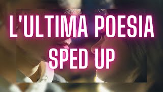 LULTIMA POESIA  Geolier sped up [upl. by Onnem939]