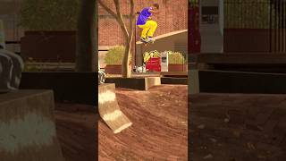 Session Skate Sim  ChikiChallenge 63  Bs 270 Ollie into a QP over a Huge Gap 🤯 shorts [upl. by Laud]