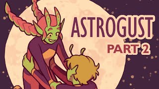 ASTROGUST PART 2 🌙 My Art Process ✨ [upl. by Meesaw]