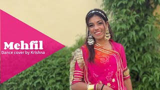 Rathori Sirdar Banna Ri Mehfil  Trimmed song  Dance cover by Krishna [upl. by Ylrebmi]