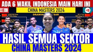 WOW KEJUTAN UNGGULAN KALAH‼️ GREGORIA VS PORNPAWEE Hasil Semua Sektor China Master Hari ini [upl. by Hibbert]