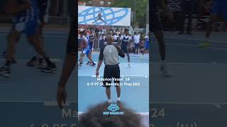 Maurice Vassel 69 PF St Benedict’s Prep NJ at Dyckman Park 72623 [upl. by Reywas141]