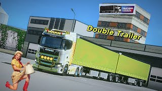 Truckers Of Europe 3 New Updates 046 Double Trailer 😮✅ [upl. by Uranie]