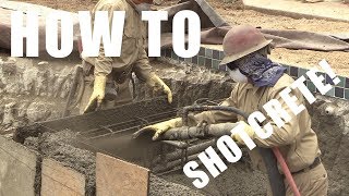 How to Shotcrete  How to Add a Spa or Baja Step to a Pool Structure  Ultimate Pool Guy 2019 [upl. by Anait574]