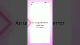 Full video 👆Unexpected error occurred [upl. by Aderfla]