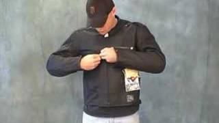 Icon Motorhead Leather Jacket Review from SportbikeTrackGearcom [upl. by Benkley324]