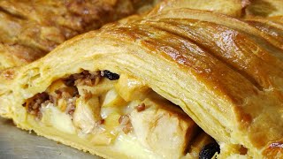 receta de strudel de manzana gourmet [upl. by Enaj]