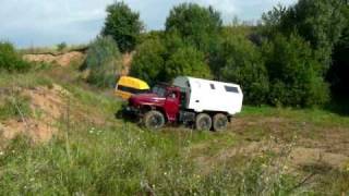 Magirus Deutz Jupiter und Ural 4320 im Gelände [upl. by Lindeberg]