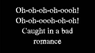 lady gaga  Bad Romance  Lyrics on screen [upl. by Sibie]