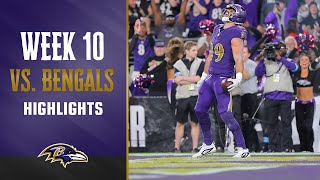 Full Game Highlights Ravens vs Bengals  Baltimore Ravens [upl. by Ecirtnom]