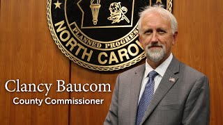 Clancy Baucom Sworn In As County Commissioner [upl. by Giovanna]