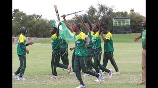 ICC U19 Cricket World Cup Africa Qualifier Nigeria’s winning moment [upl. by Eirahcaz]