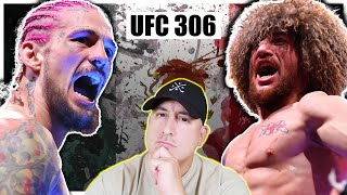 UFC 306 OMalley vs Dvalishvili FULL CARD Predictions and Bets  NocheUFC [upl. by Derrik]