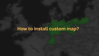 How to install a map  Warnament Grand Strategy [upl. by Icken]