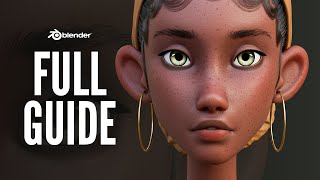 Character Texturing Is EASY  Blender Tutorial [upl. by Eniruam]