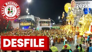 Mocidade Alegre 2024 Campeã  Bateria na visão dos julgadores  DesfileLIGASP24 [upl. by Namref]