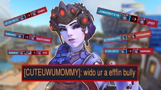 Being a BULLY on WIDOWMAKER  Overwatch 2 [upl. by Giverin990]