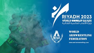 Riyadh 2023 World Combat Games left arm T3 [upl. by Leidba]