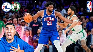 ¡CASI ME DA UN ATAQUE😱 REMONTADA INCREÍBLE en el ÚLTIMO MINUTO…  SIXERS vs CELTICS 91123 [upl. by Elnore]