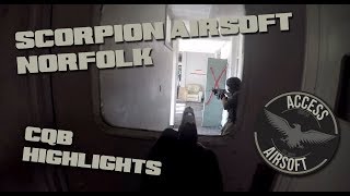 Airsoft CQB Highlights  Scorpion Airsoft Norfolk [upl. by Dieball173]