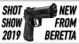 New Beretta M9A3 Models LTT Elite and APX Compact  SHOT Show 2019 [upl. by Seitz]