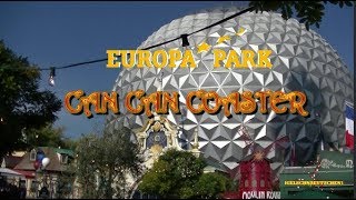 EUROPA PARK Eurosat CanCan Coaster Onride NEU 2018 FullHD [upl. by Geithner]