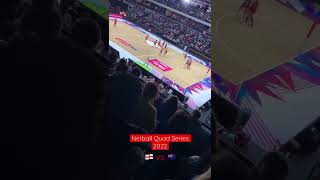 Netball Quad Series 2022 [upl. by Refotsirc]