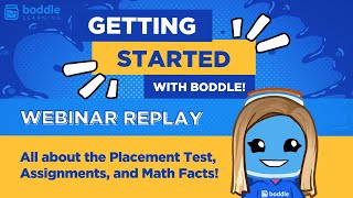 Webinar Replay All About the Placement Test Assignments and Math Facts [upl. by Nnayt618]