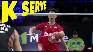 3 Types of Kevin Sanjaya SERVE [upl. by Tychonn]