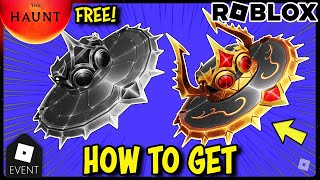 EVENT How To Get VOID amp ELITE HORNED VAMPIRES HAT on Roblox  The Haunt FREE UGC [upl. by Yenruogis946]