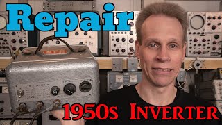 1950s ATR Power Inverter Repair  Its a Mechanical SMPS [upl. by Adnert]