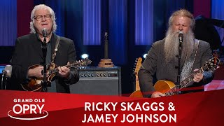 Ricky Skaggs amp Jamey Johnson – quotNear The Crossquot  Live at the Grand Ole Opry [upl. by Glendon796]