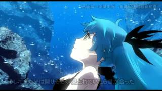 【初音ミク】 深海少女 【オリジナル】中文字幕 [upl. by Ibot]