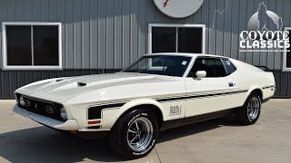 1971 Mustang Mach 1 Review amp Test Drive [upl. by Masha]