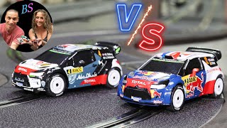 Carrera Go 143 slot car Rally racing WITH A TWIST [upl. by Eisse]