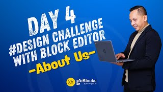 Day 4 Design Challenge with Block Editor WordPress [upl. by Franklyn]