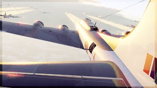 B17 Flying FORTRESS MASSIVE ROLLING THUNDER [upl. by Nylssej548]