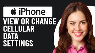 How To View Or Change Cellular Data Settings On iPhone How To Manage Cellular Data Settings iPhone [upl. by Nanfa321]