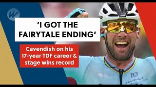 I got the fairytale ending  Cavendish on his 17year Tour de France career  Cycling [upl. by Sollows]