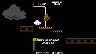 SUPER MARIO BROS WORLD 33 supermariobros nesgames retrogames 90sgames nintendo nintendoswitch [upl. by Adyeren]