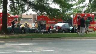 Car Accident on Montgomery Village Avenue [upl. by Thora]