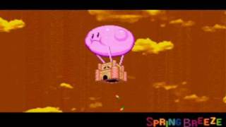 KirbySuperstar Spring breeze Boss end And Ending [upl. by Herwick475]